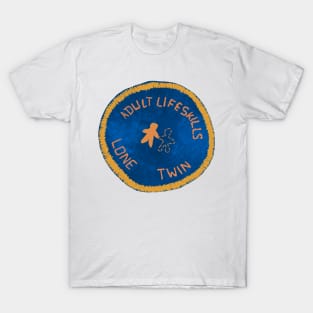 Adult Life Skills Lone Twin Badge T-Shirt